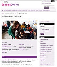 Cover image: Refugee Week resources