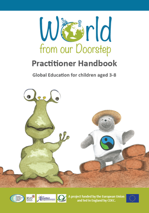 Cover image: World from our Doorstep Practitioner Handbook - CDEC